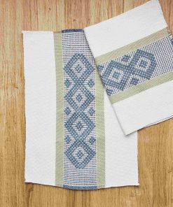Set de Table Artisanal Motifs Géométriques