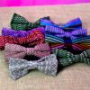 Nœuds papillon en rebozo faits main – lot de modèles artisanaux colorés