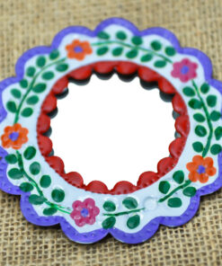 Miroir Rond - Artisanat Mexicain