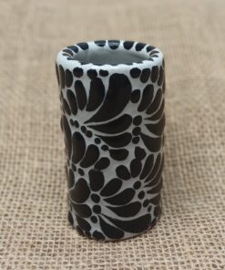 tasse mexicaine Talavera artisanale blanc lys