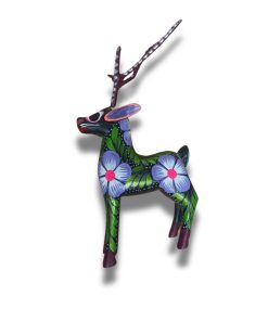 Alebrije cerf noir mexicain