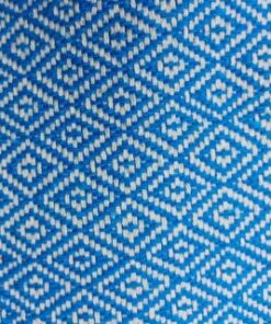 Rebozo bleu clair – châle coton idéal pour massage et détente