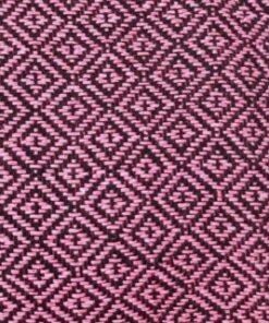 Rebozo mexicain rose – châle bohème pour soins féminins